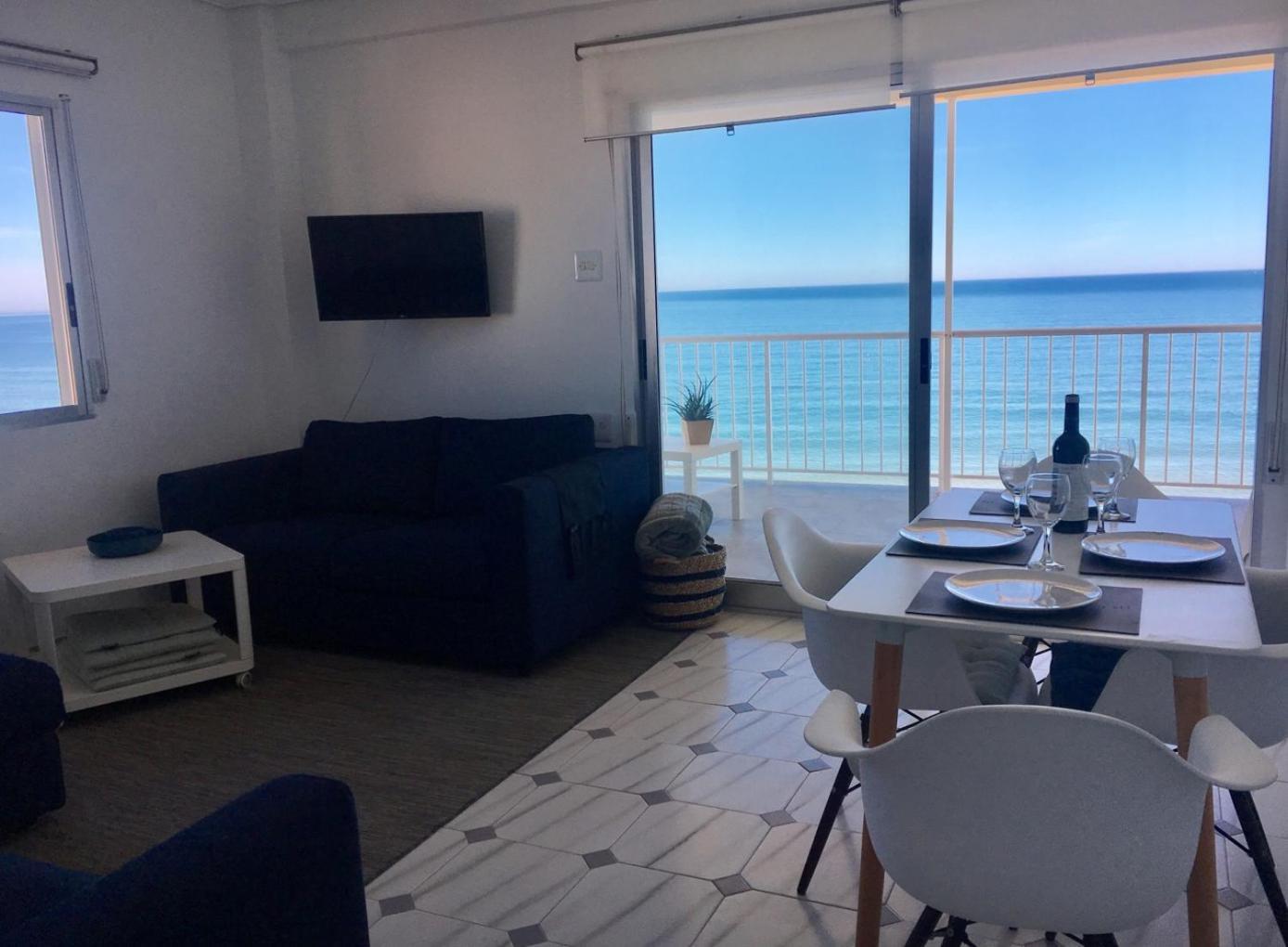 Apartamento Primera Linea De Playa Bellreguard Bagian luar foto