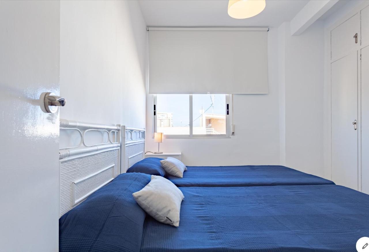 Apartamento Primera Linea De Playa Bellreguard Bagian luar foto